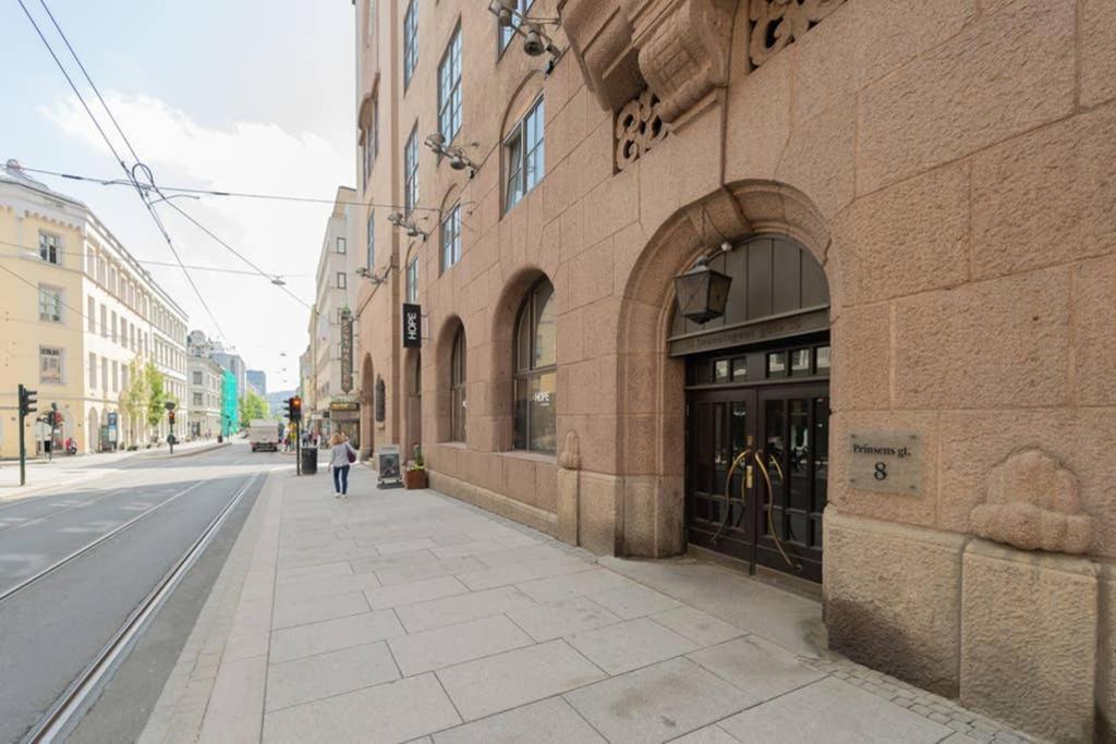 Nordic Host Luxury Apts - Prinsens Gate - Large Mezzanine Studio Осло Екстер'єр фото